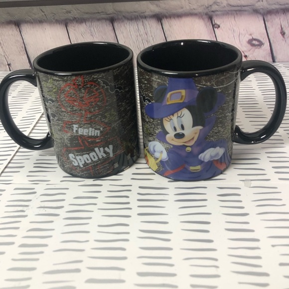 Disney Minnie Mouse Halloween 2 mugs - Picture 2 of 5